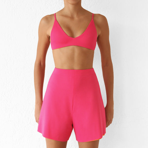 Elysian Short Orange - Fuchsia